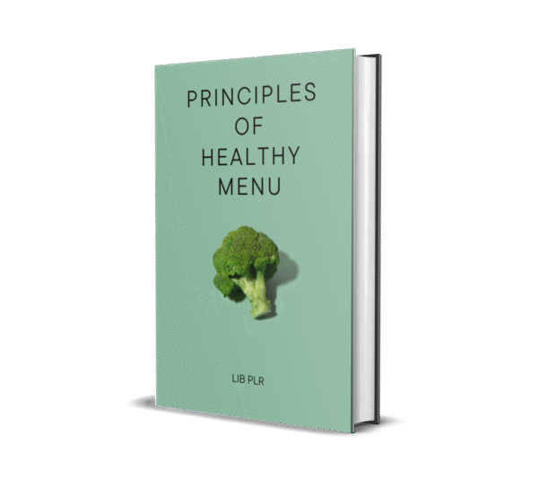 Principles of healthy menu research & development Author CIAprochef